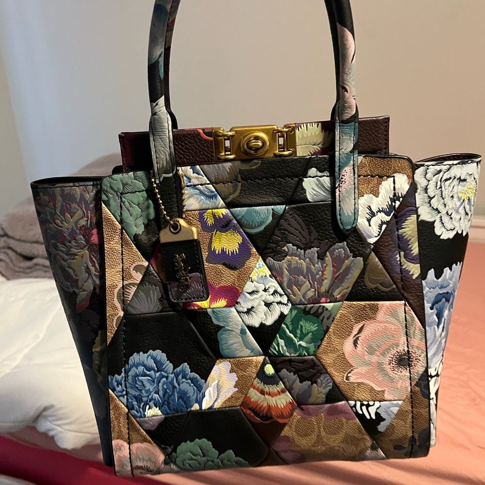 Coach x Kaffe Fassett Troupe Tote